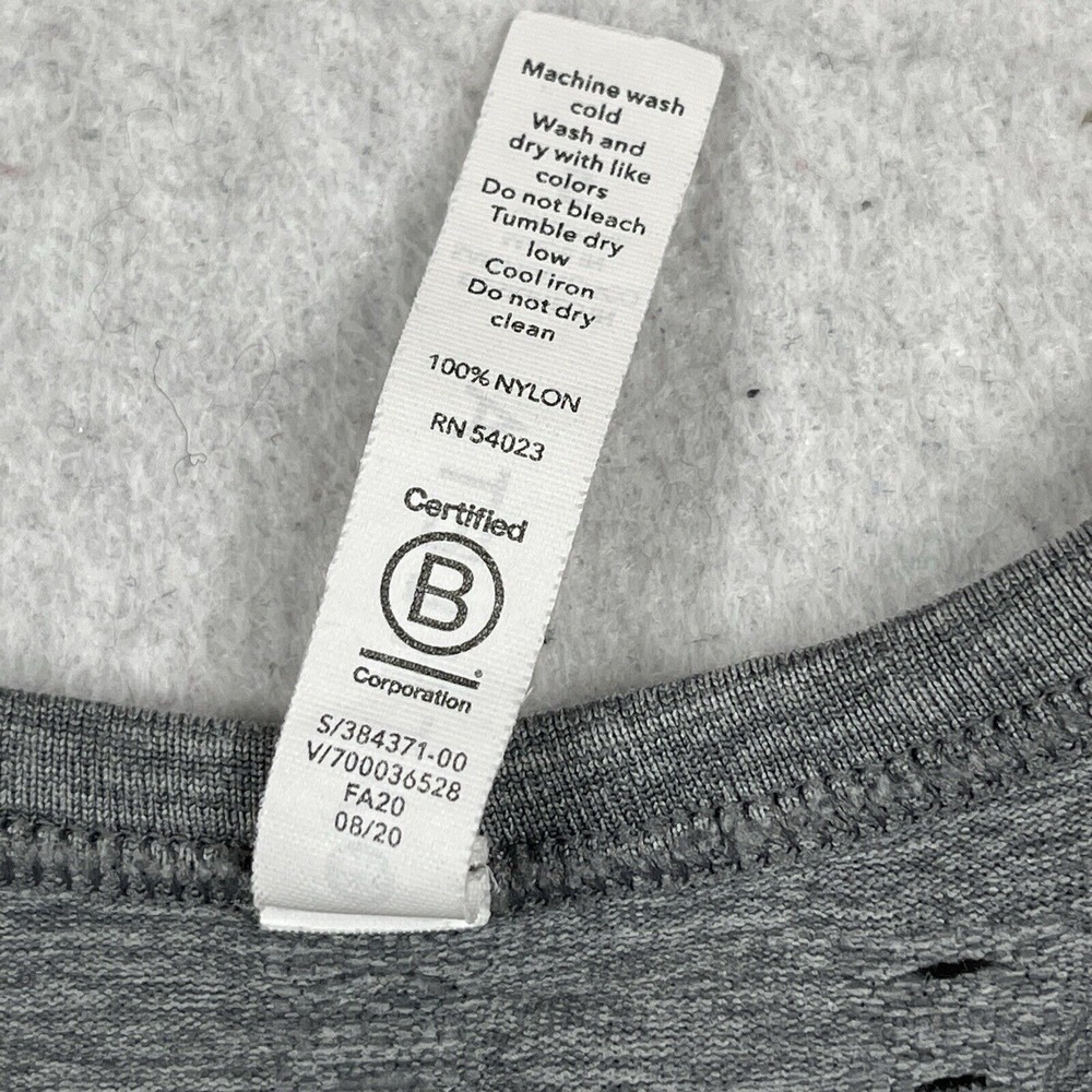 Athleta Shirt Womens Small Gray Foothill Seamless Long Sleeve Stretch Active Top - Picture 7 of 10